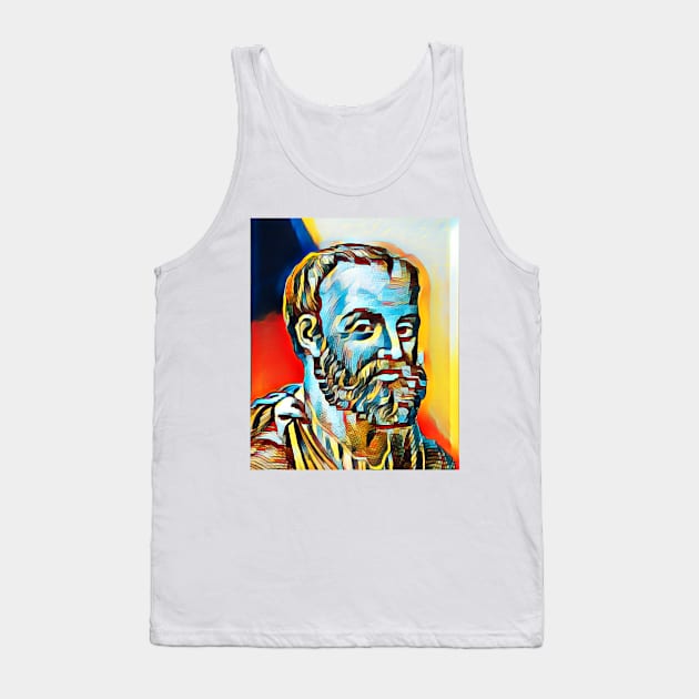 Galen Abstract Portrait | Galen Artwork 4 Tank Top by JustLit